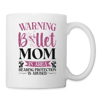 Ballet Dancer Dance Girl Ballerina - Tasse - Weiß - Rechts
