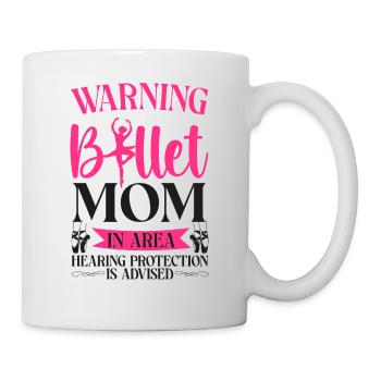 Ballet Dancer Dance Girl Ballerina - Tasse - Weiß - Rechts