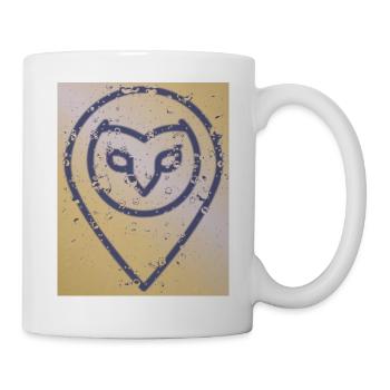 Randonautica - effet pluie - Mug blanc - blanc - Droite