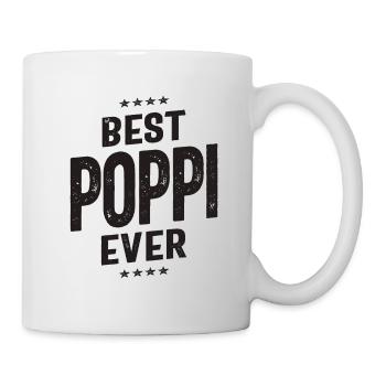 Beste Poppi aller Zeiten - Der ultimative Vater und Opa - Tasse - Weiß - Rechts