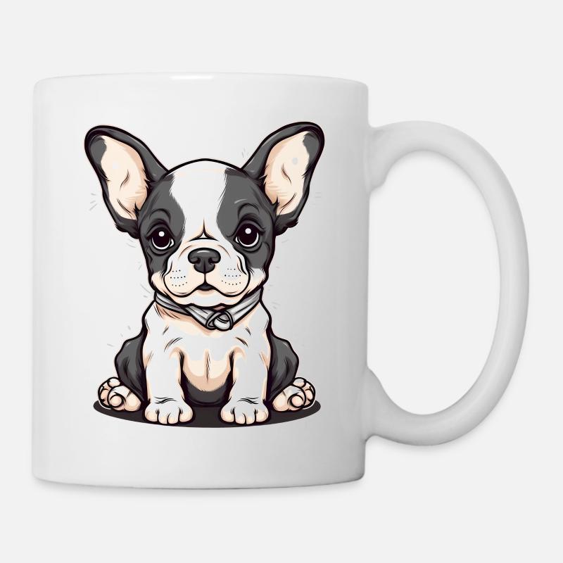 Süßer Hundewelpe - Tasse - Weiß