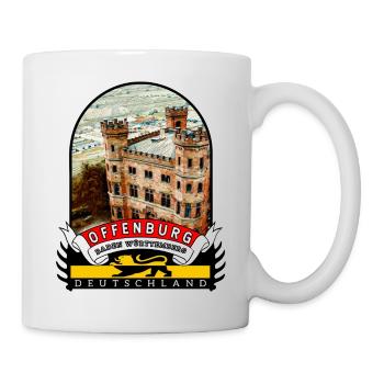 Deutschland Offenburg Vintage souvenir - Tasse - Weiß - Rechts