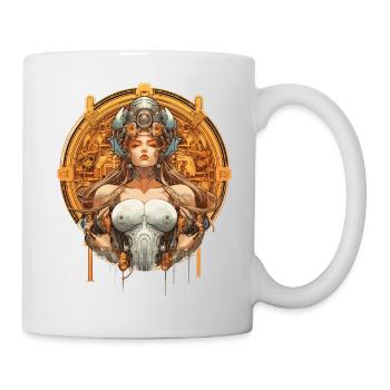 Beauté ex Machina 8 - Mug blanc - blanc - Droite