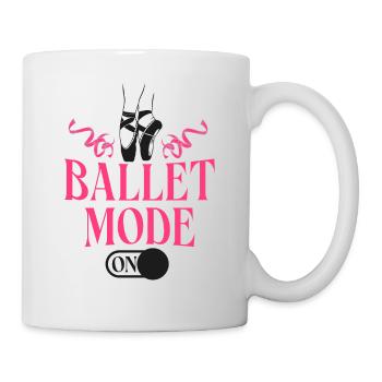 Ballet Dancer Dance Girl Ballerina - Tasse - Weiß - Rechts