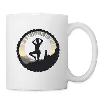 Yoga Tree Asana - Mug - white - Right