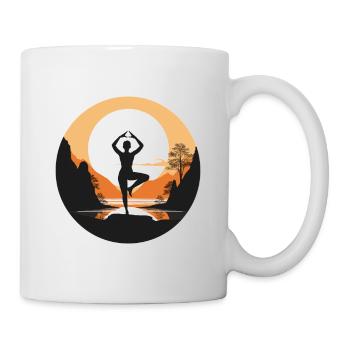 Yoga Tree Asana - Mug - white - Right