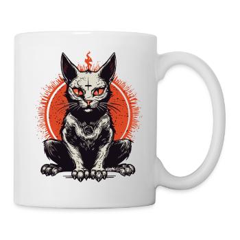 Luzipurr - Tasse - Weiß - Rechts