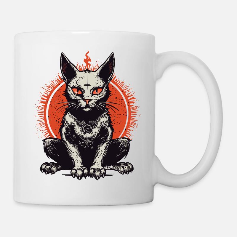 Luzipurr - Tasse - Weiß