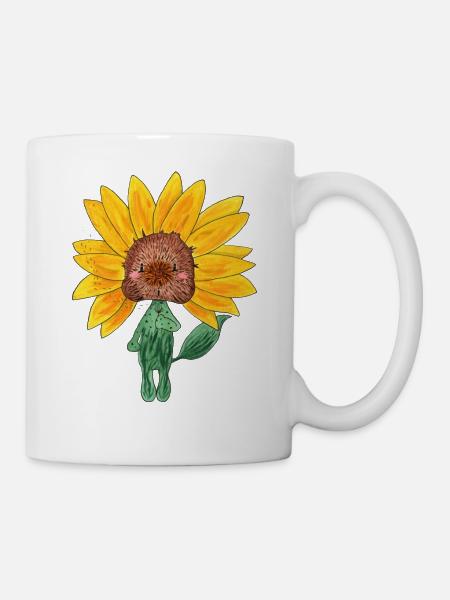 Tournesol - Mug blanc - blanc