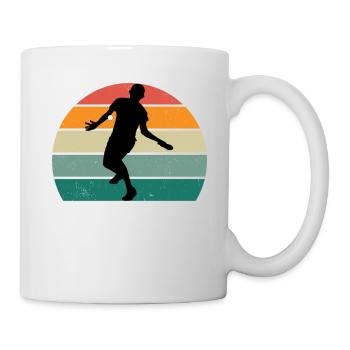 Tischtennisspieler - Tasse - Weiß - Rechts