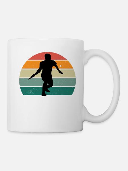 Topspinexperte - Tasse - Weiß