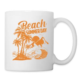 Beach Summer Day 1 - Mug - white - Right