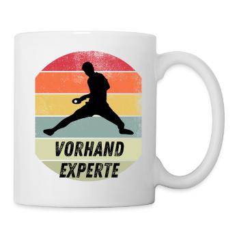 Vorhandexperte - Tasse - Weiß - Rechts