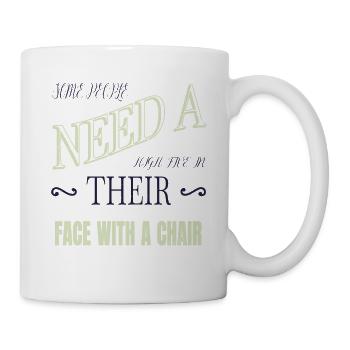 statement humor gift gift idea geek - Tasse - Weiß - Rechts