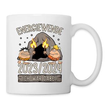 Energiewende 2023/2024 - Ich war dabei - Tasse - Weiß - Rechts