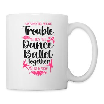 Ballet Danseuse Danse Ballerine - Mug blanc - blanc - Droite