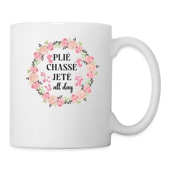 Ballet Dancer Dance Girl Ballerina - Tasse - Weiß - Rechts