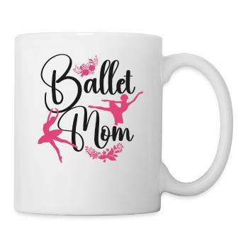Ballet Dancer Dance Girl Ballerina - Tasse - Weiß - Rechts