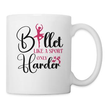 Ballet Danseuse Danse Ballerine - Mug blanc - blanc - Droite