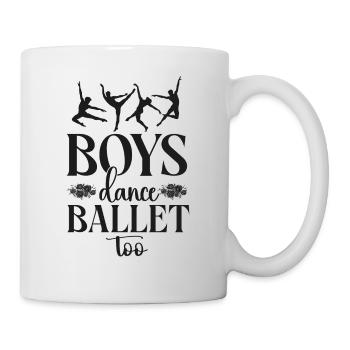 Ballet Dancer Dance Girl Ballerina - Tasse - Weiß - Rechts
