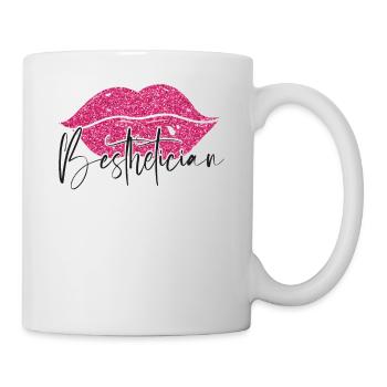 Cute Licensed Esthetician Skincare - Tasse - Weiß - Rechts