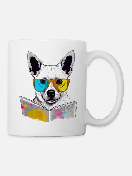 Lole Hundeschüler - Tasse - Weiß
