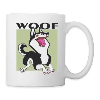 Husky sibérien mignon - Mug blanc - blanc - Droite