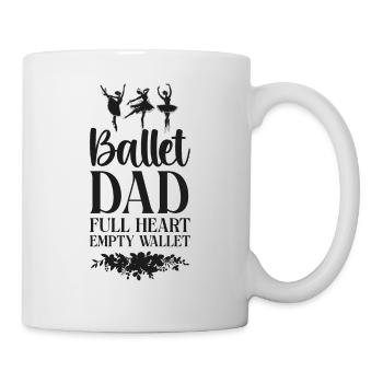 Ballet Dancer Dance Girl Ballerina - Mug - white - Right