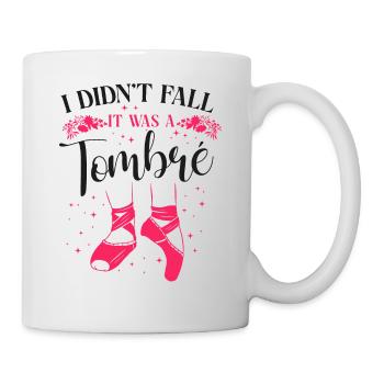 Ballet Dancer Dance Girl Ballerina - Mug - white - Right
