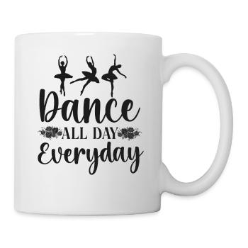 Ballet Dancer Dance Girl Ballerina - Mug - white - Right