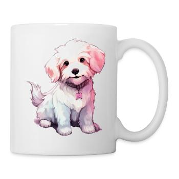 Doux art maltais - Mug blanc - blanc - Droite
