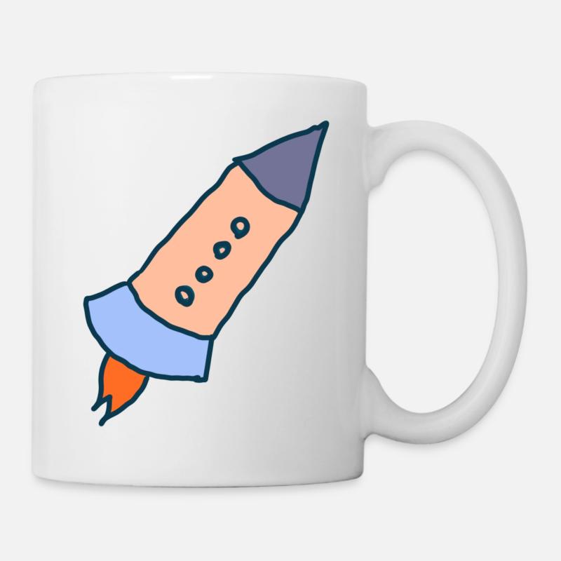 Departure into new worlds - Mug - white