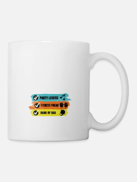 Awesome Dad Checklist - Mug - white