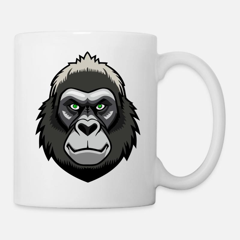 Gorille - Mug blanc - blanc
