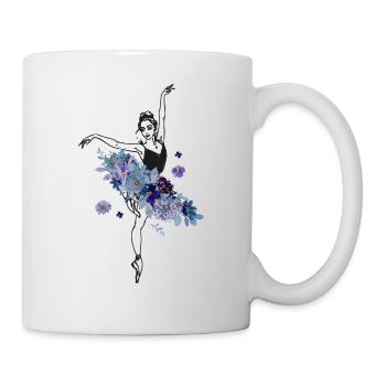 Ballet Danseuse Danse Ballerine - Mug blanc - blanc - Droite