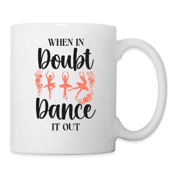 Ballet Dancer Dance Girl Ballerina - Tasse - Weiß - Rechts