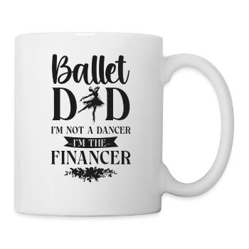 Ballet Dancer Dance Girl Ballerina - Mug - white - Right