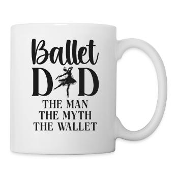 Ballet Dancer Dance Girl Ballerina - Mug - white - Right