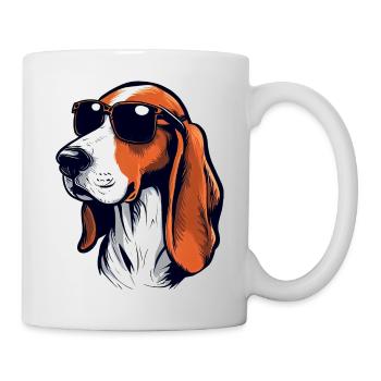 Foxhound australien Les Gentlemen - Mug blanc - blanc - Droite