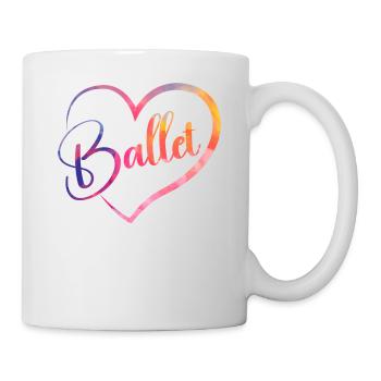 Ballet Danseuse Danse Ballerine - Mug blanc - blanc - Droite