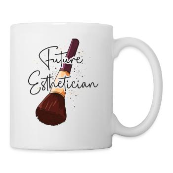 Cute Licensed Esthetician Skincare - Tasse - Weiß - Rechts