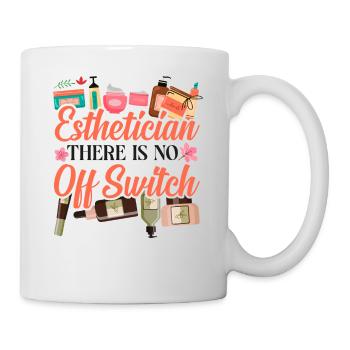 Cute Licensed Esthetician Skincare - Tasse - Weiß - Rechts