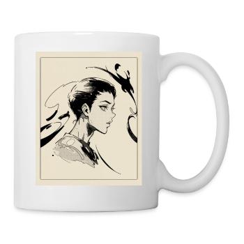 My Manga Waifu - Mug - white - Right