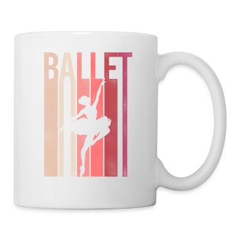 Ballet Danseuse Danse Ballerine - Mug blanc - blanc - Droite