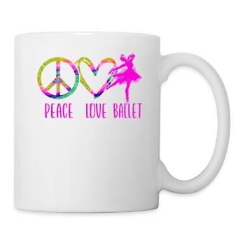 Ballet Danseuse Danse Ballerine - Mug blanc - blanc - Droite