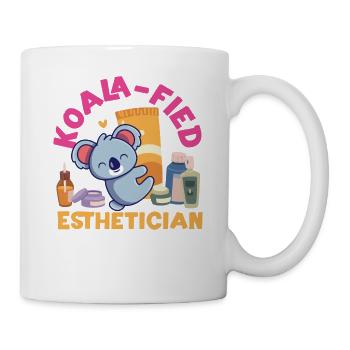 Cute Licensed Esthetician Skincare - Tasse - Weiß - Rechts