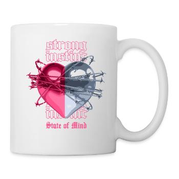 Design state of mind - Mug blanc - blanc - Droite