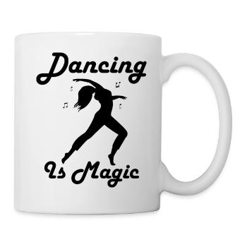 Dancing Dance Music - Mug - white - Right