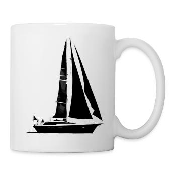 Sailing Sailing Ship Sailing Sailing Sailboat - Mug - white - Right