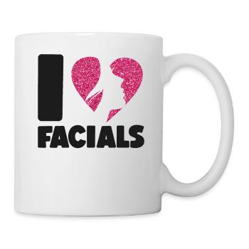 Cute Esthetician Skincare - Tasse - Weiß - Rechts